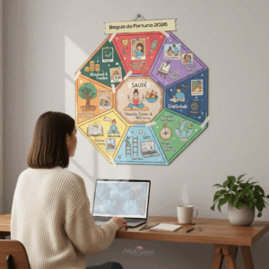 quadro dos sonhos - bagua da fortuna