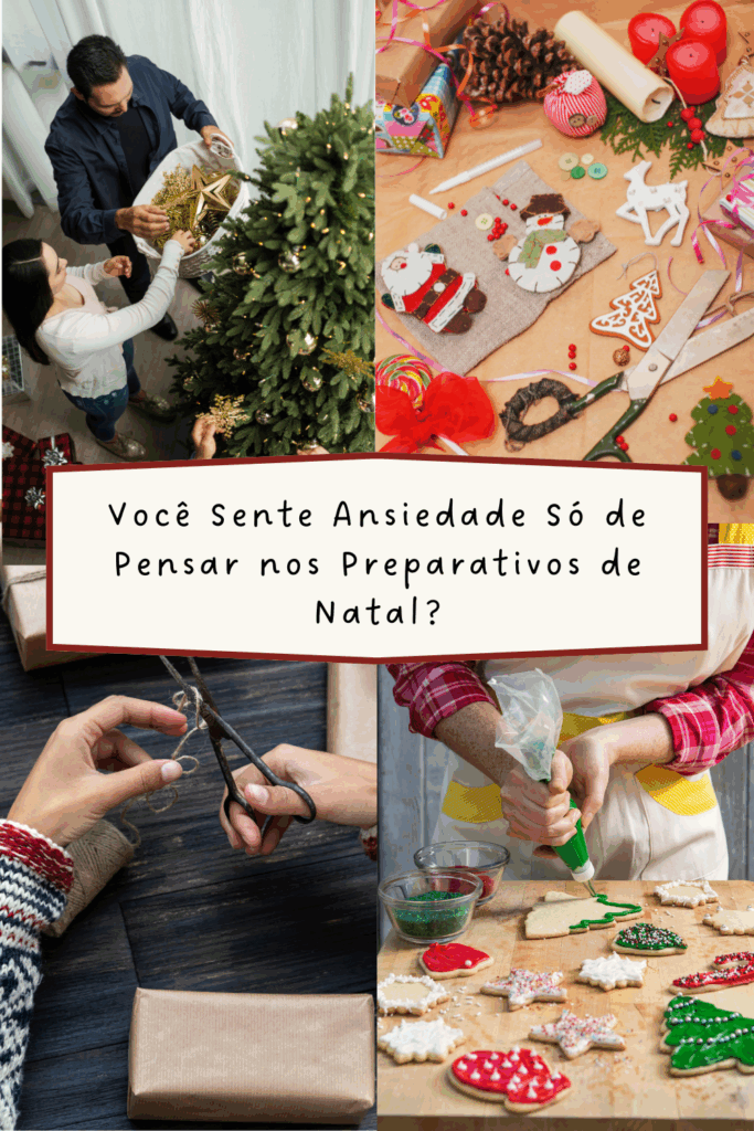 ansiedade preparativos de Natal